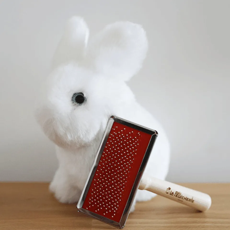 La Pelucherie Wardrobe Card Brush spazzola per peluche