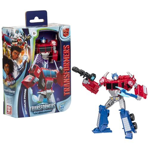 Transformers EarthSpark Optimus Prime action figure 12,5 cm deluxe
