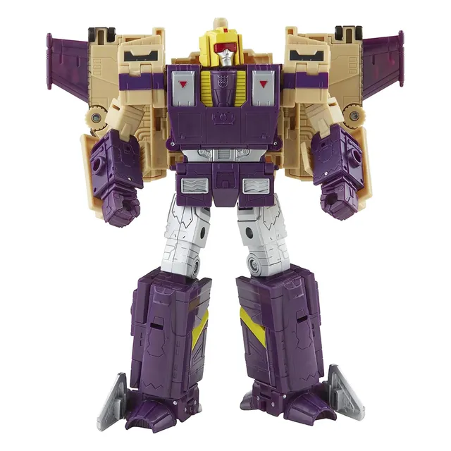 Transformers Legacy Blitzwing Leader tripla conversione action figure 17cm