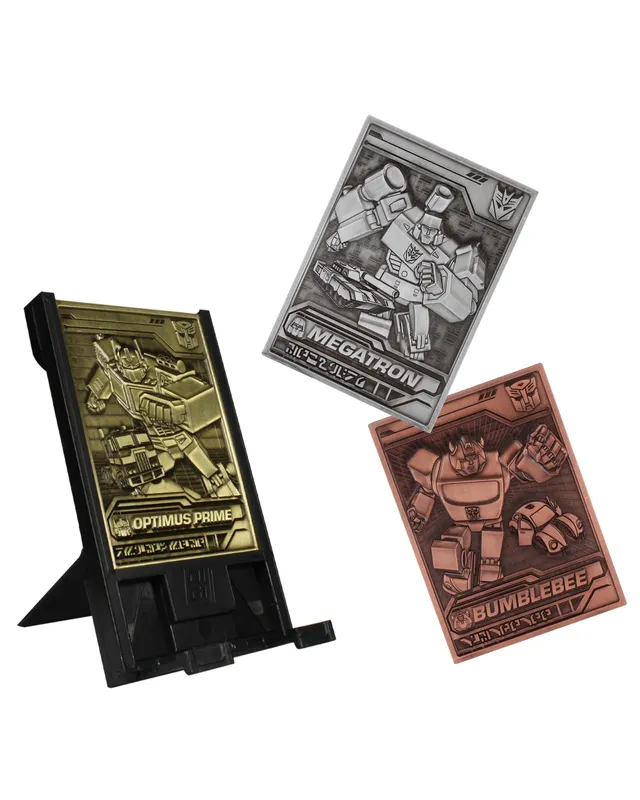 Transformers Digiplate pacchetto iniziale 3 piatti metallo