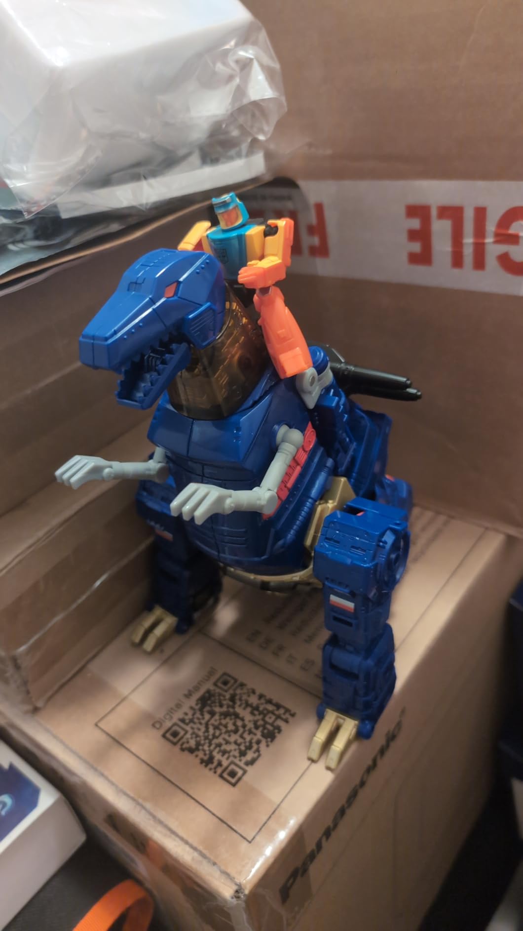 Transformers Age of the Primes Grimlock Leader 19 cm dinosauro