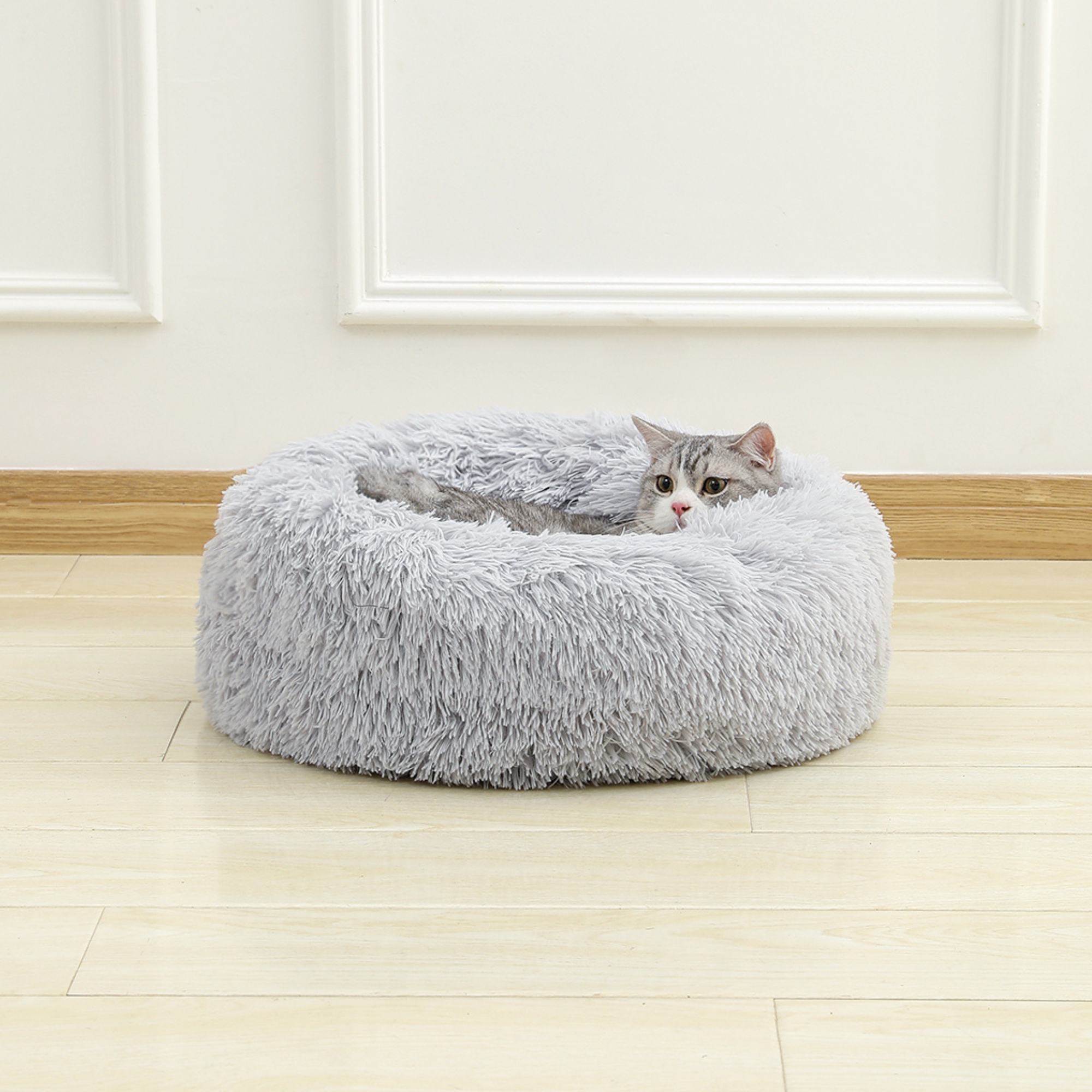 ToyalFriends Pet Beds Rotondo cuscino grigio S 50cm