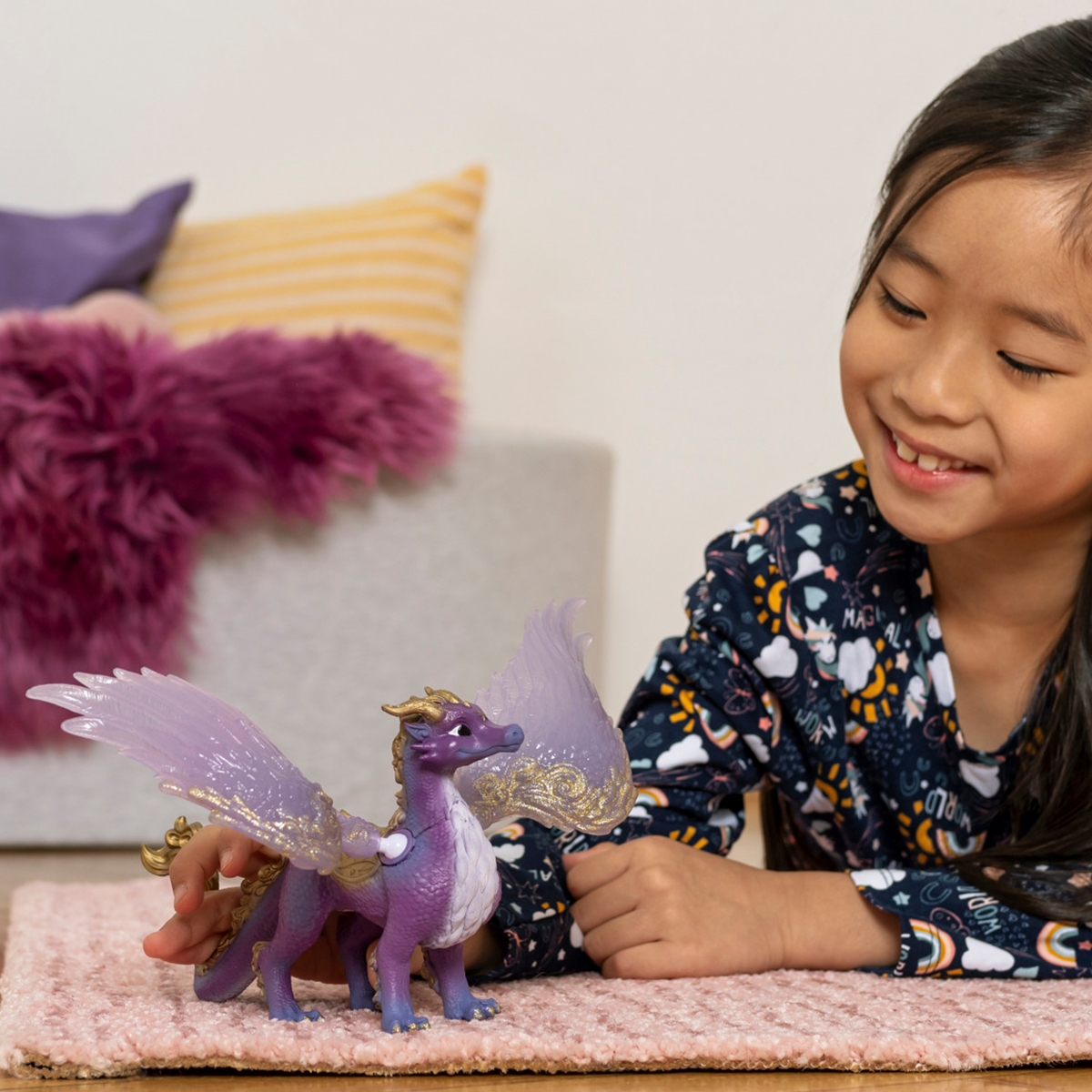 Schleich Eldrador Drago del Cielo Notturno action figure 70762