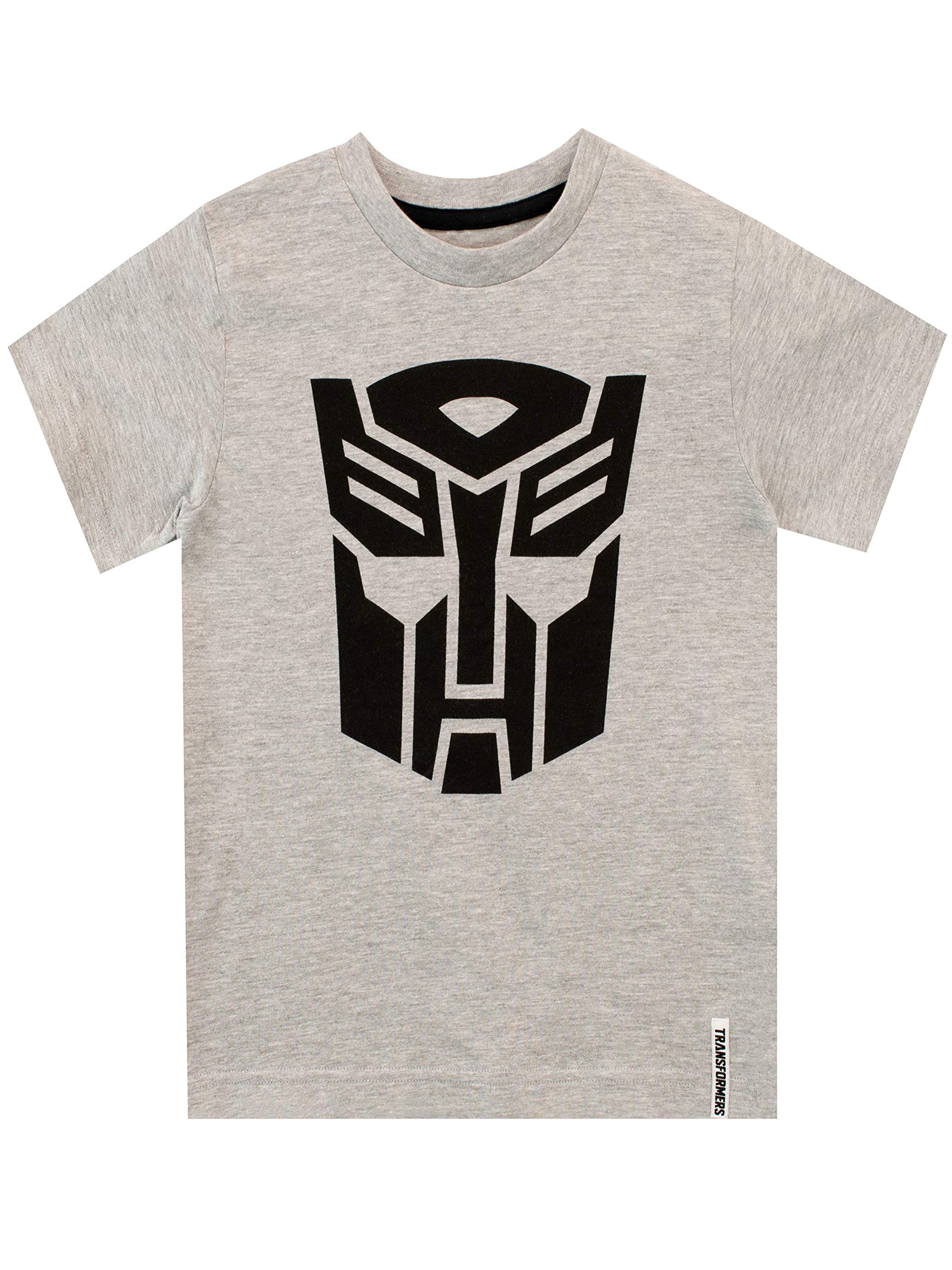 Transformers Autobots maglietta bambino grigia 4-5 anni