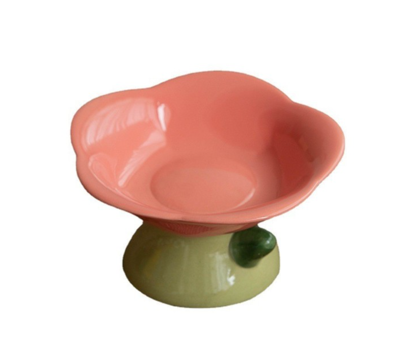ToyalFriends Pet Beds Fiore Ciotola Ceramica Rosa 13,5cm