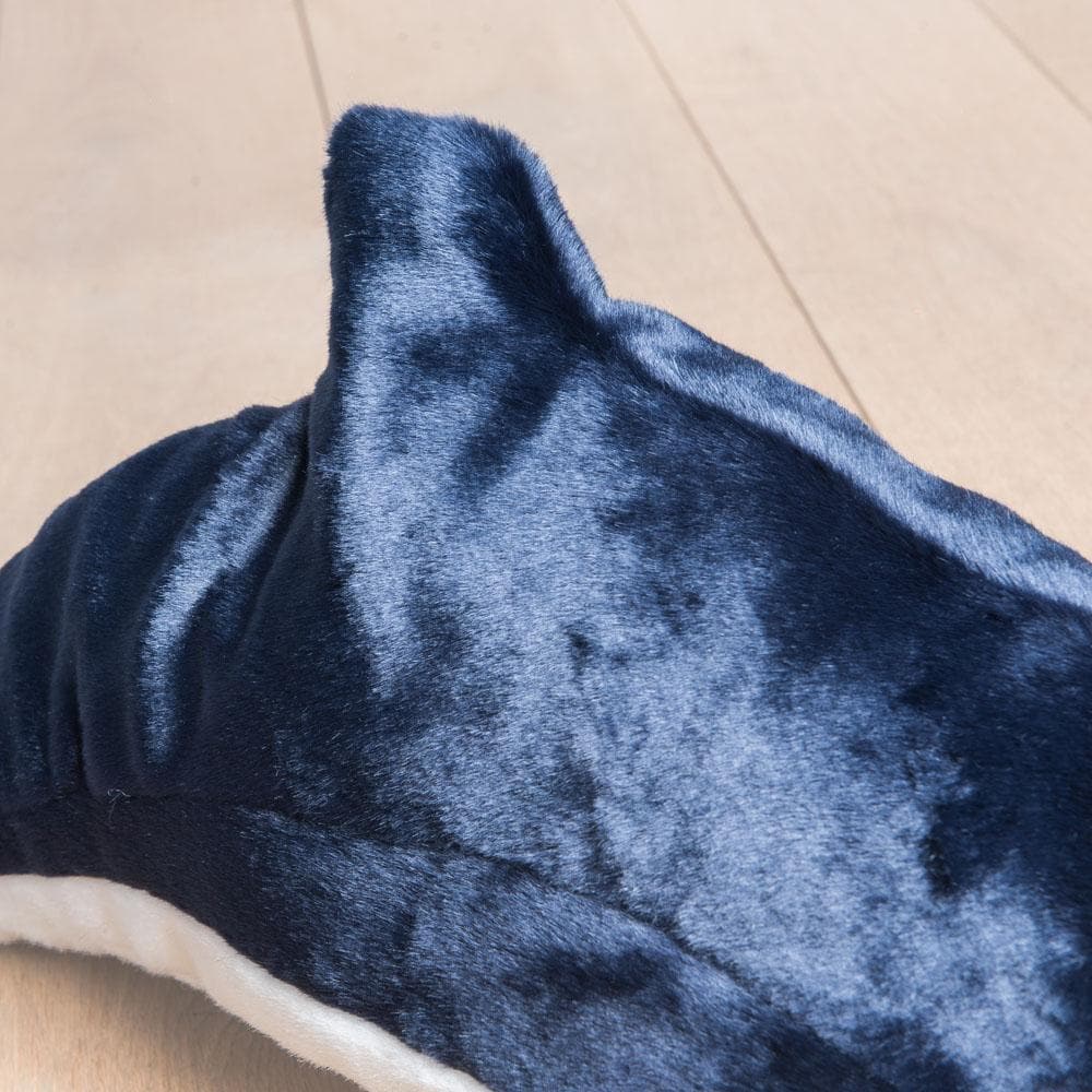 La Pelucherie Dolphin Auguste peluche delfino Small 40cm blu