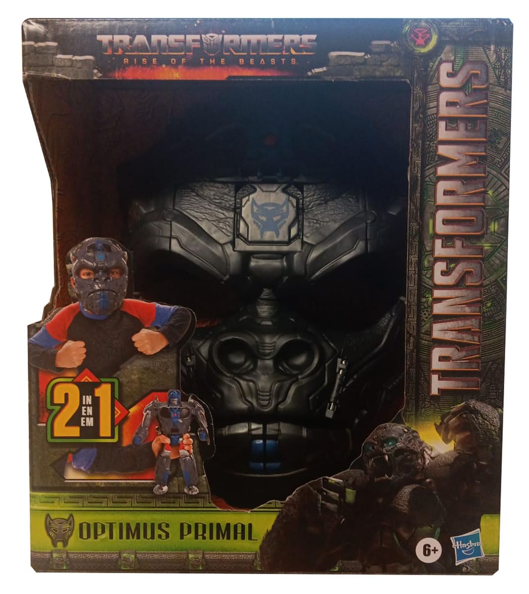 Transformers Risveglio maschera Optimus Primal 2in1 22,5cm