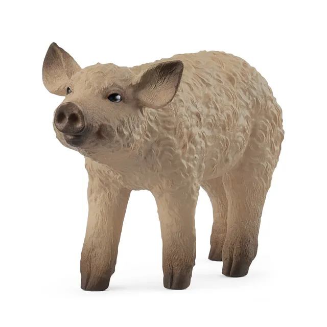 Schleich Farm World Mangalica Piglet action figure maialino lanoso