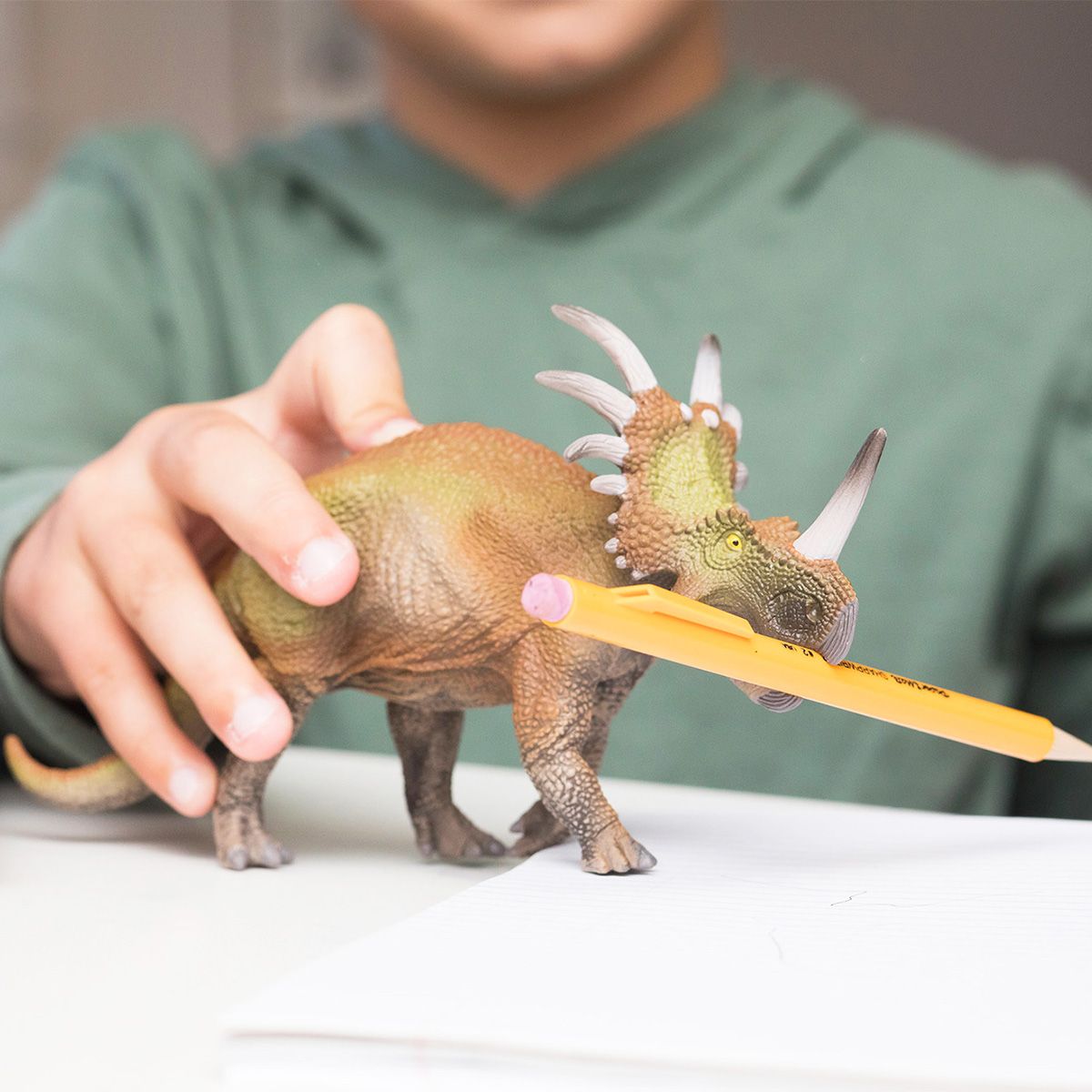 Schleich Dinosaurs Triceratopo statuetta dinosauro erbivoro