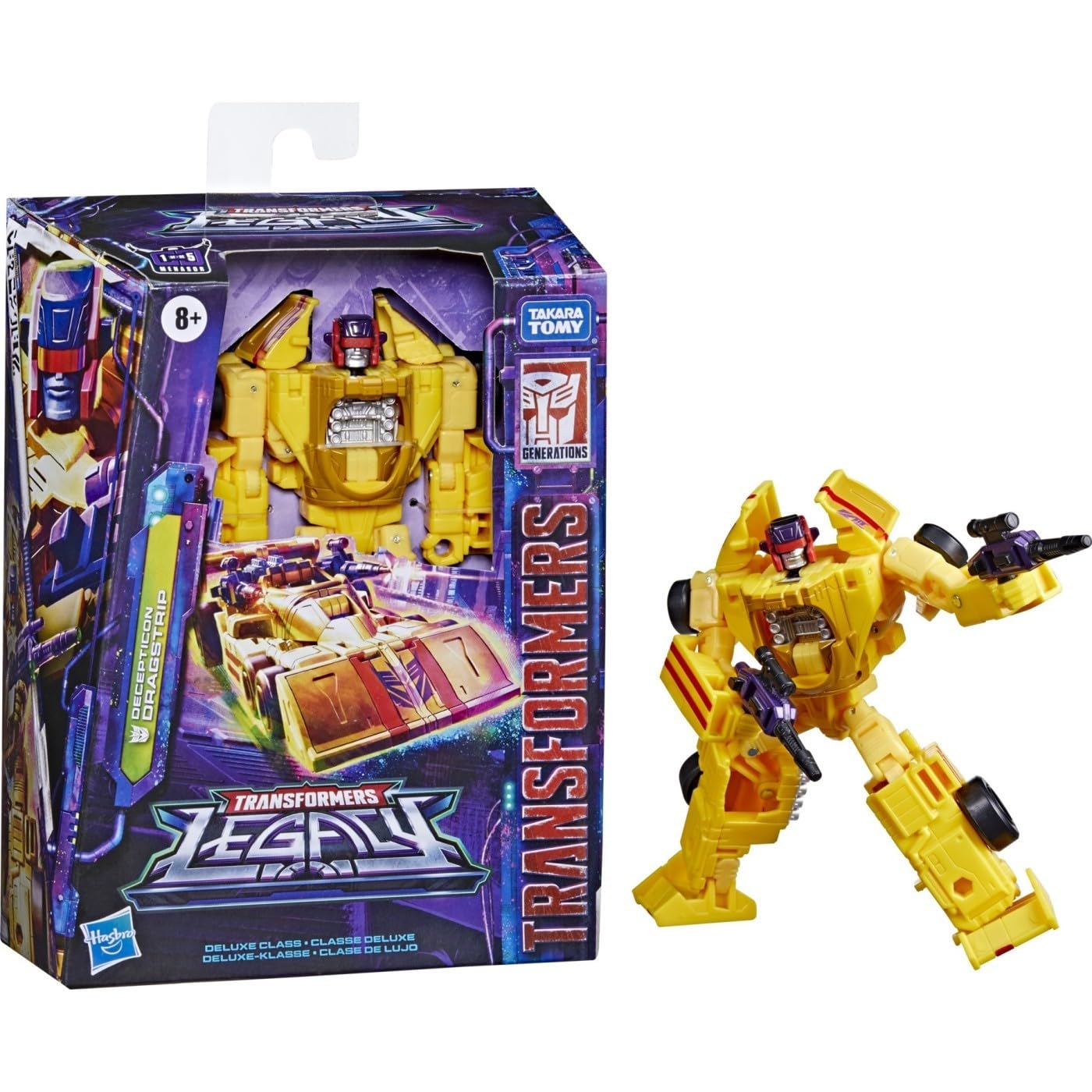 Transformers Legacy Dragstrip action figure Deluxe 14 cm Menasor