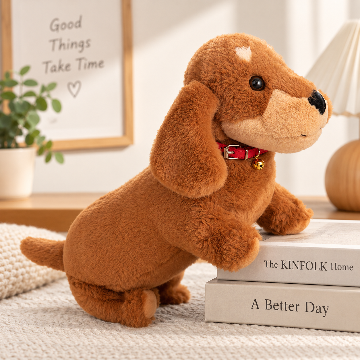 ToyalFriends Dachshund peluche bassotto 30cm marrone