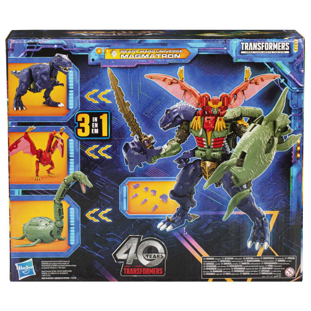 Transformers Legacy Magmatron action figure 25 cm dinosauro