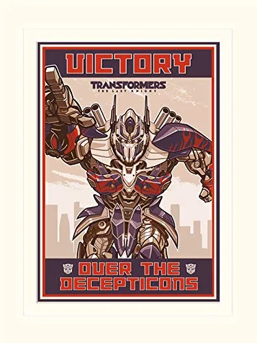 Transformers L'Ultimo Cavaliere Victory stampa 30x40 cm muro