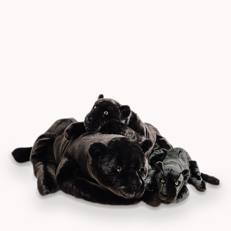 La Pelucherie Jungle Panther Zelie peluche pantera 30 cm
