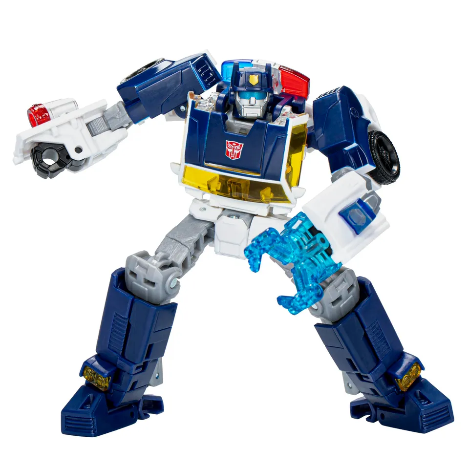 Transformers Legacy United Autobot Chase action figure 14 cm auto polizia