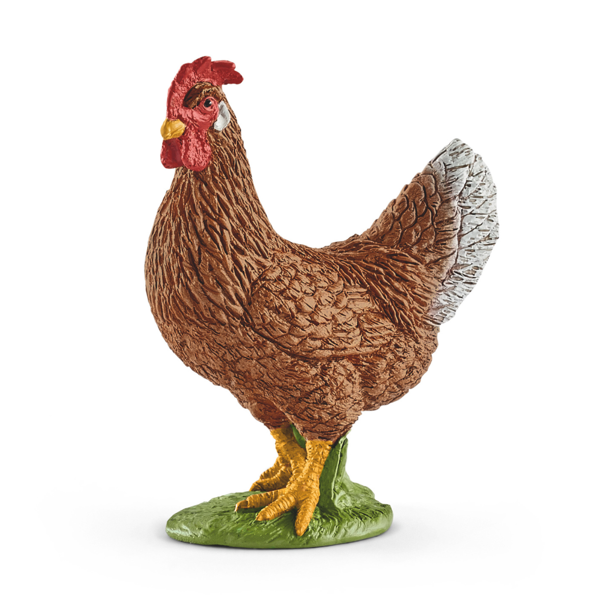Schleich Farm World Gallina animale fattoria bianca