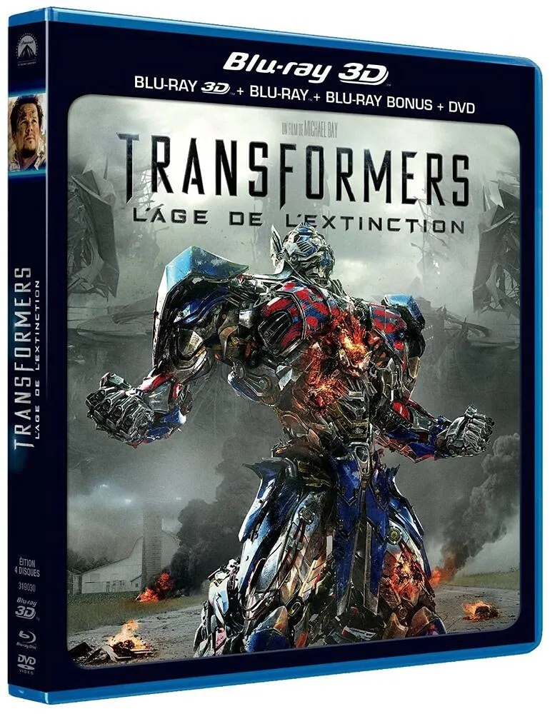 Transformers L'Età dell'Estinzione Blu-ray 3D + 2D 4 dischi