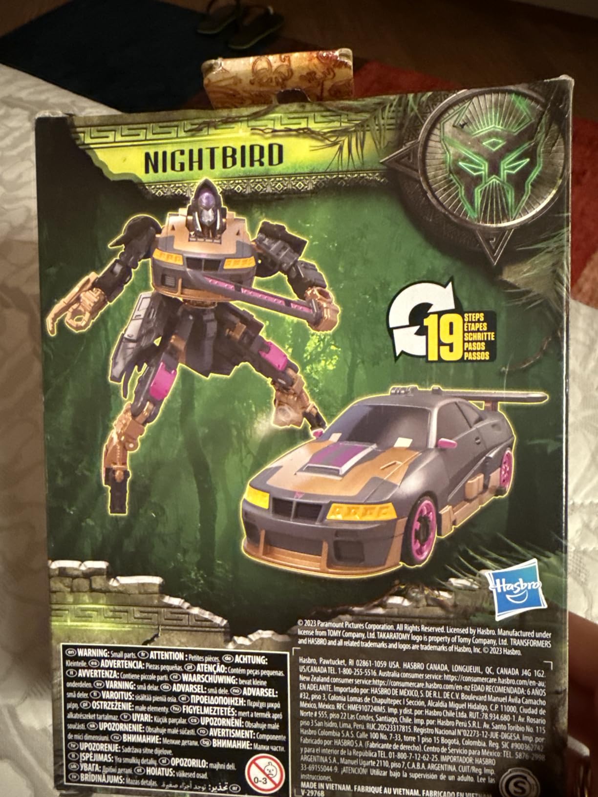 Transformers Rise of the Beasts Mirage Action Figure 12,5 cm Deluxe