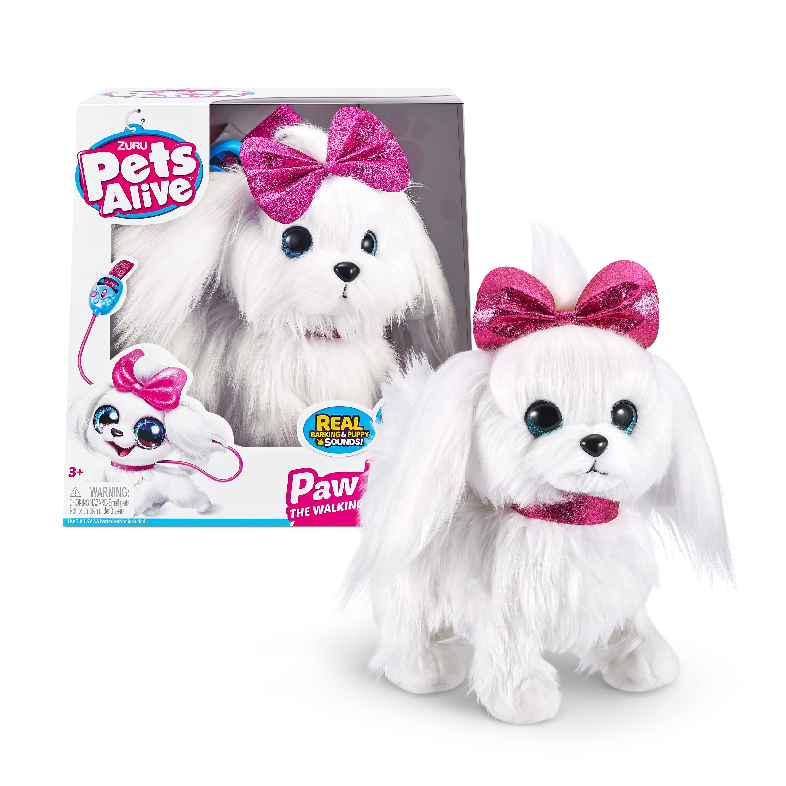 Pets Alive Lil Paw Paw peluche elettronico cucciolo che cammina