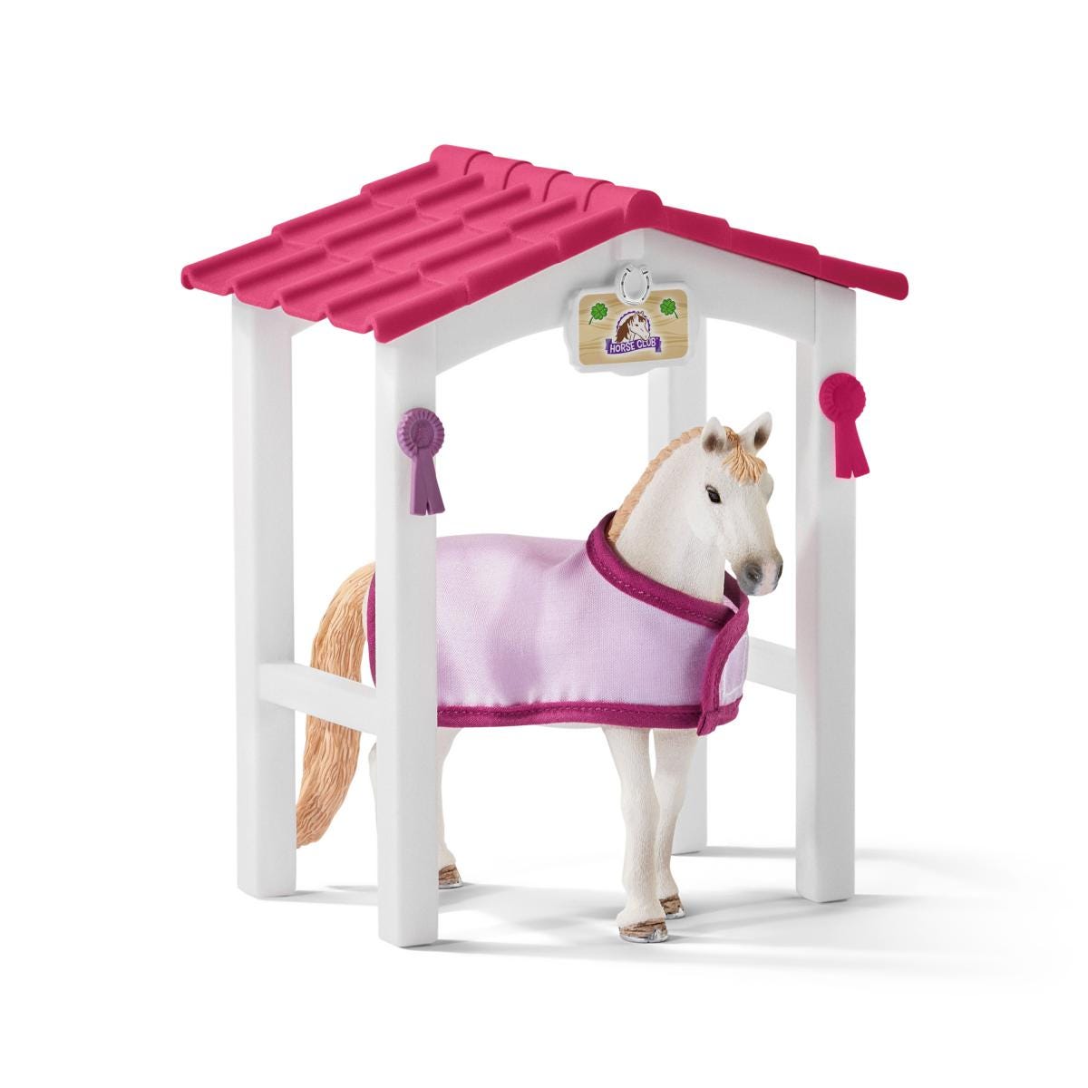 Schleich Horse Club Stalla con cavalla lusitana 42368 playset