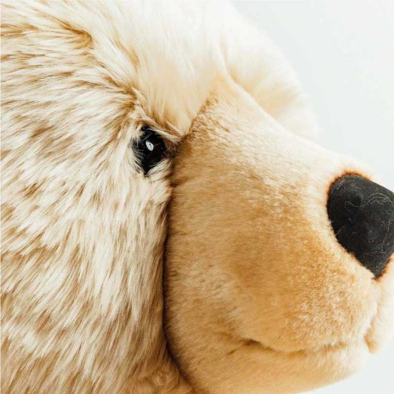 La Pelucherie Bears Orso Jules peluche 35cm crema morbido