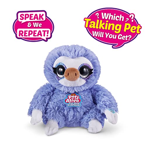 Pets Alive Pet Shop Surprise bradipo peluche con sorprese