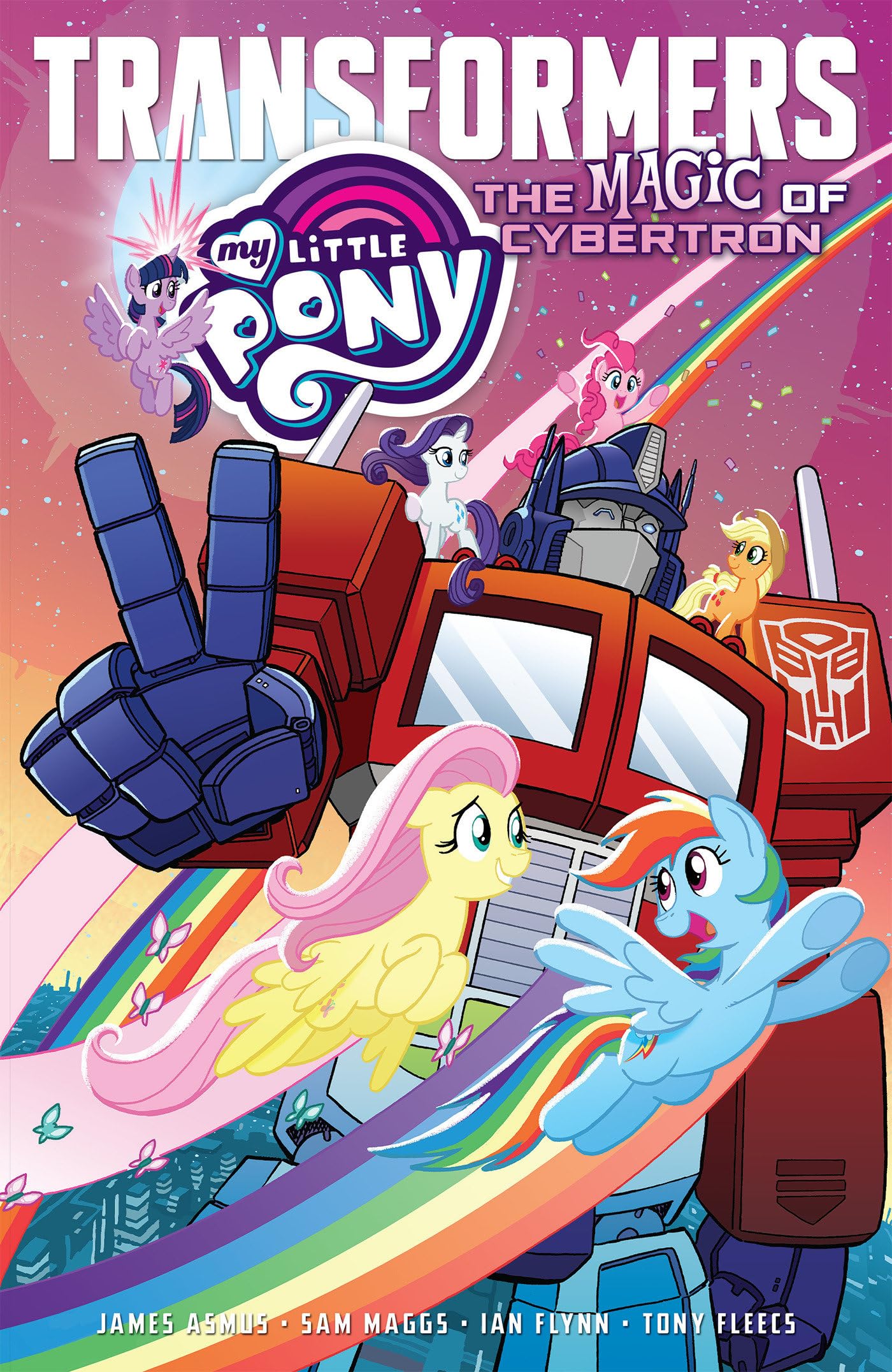 Transformers Magic of Cybertron Fumetto My Little Pony Crossover