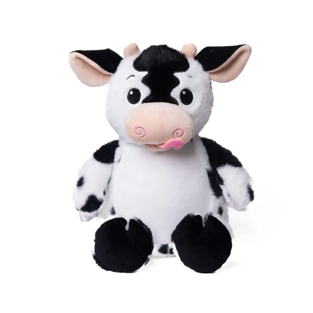 Cubbies Teddies Dairy Cow peluche mucca con zip