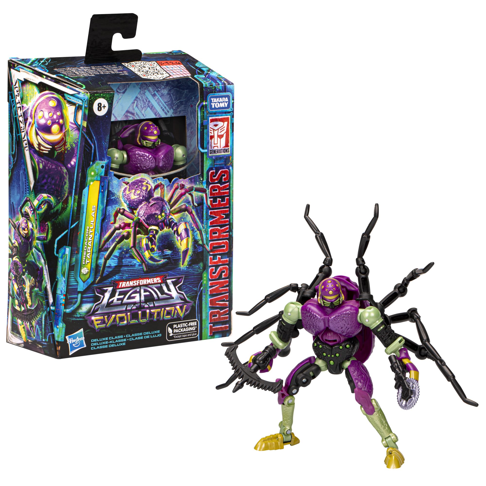 Transformers Legacy Tarantulas Deluxe action figure 14 cm ragno