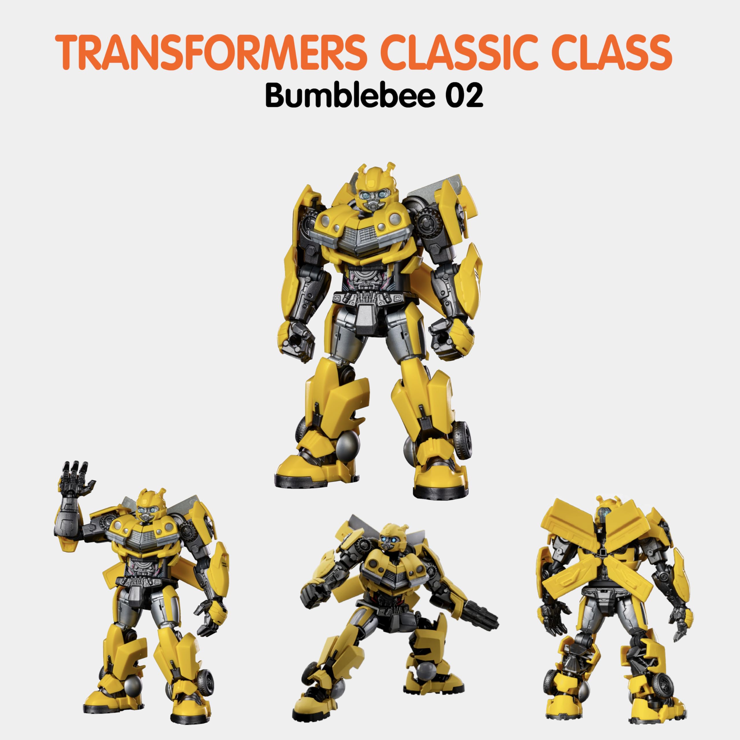 Transformers Blokees Classic 02 Bumblebee model kit da costruire