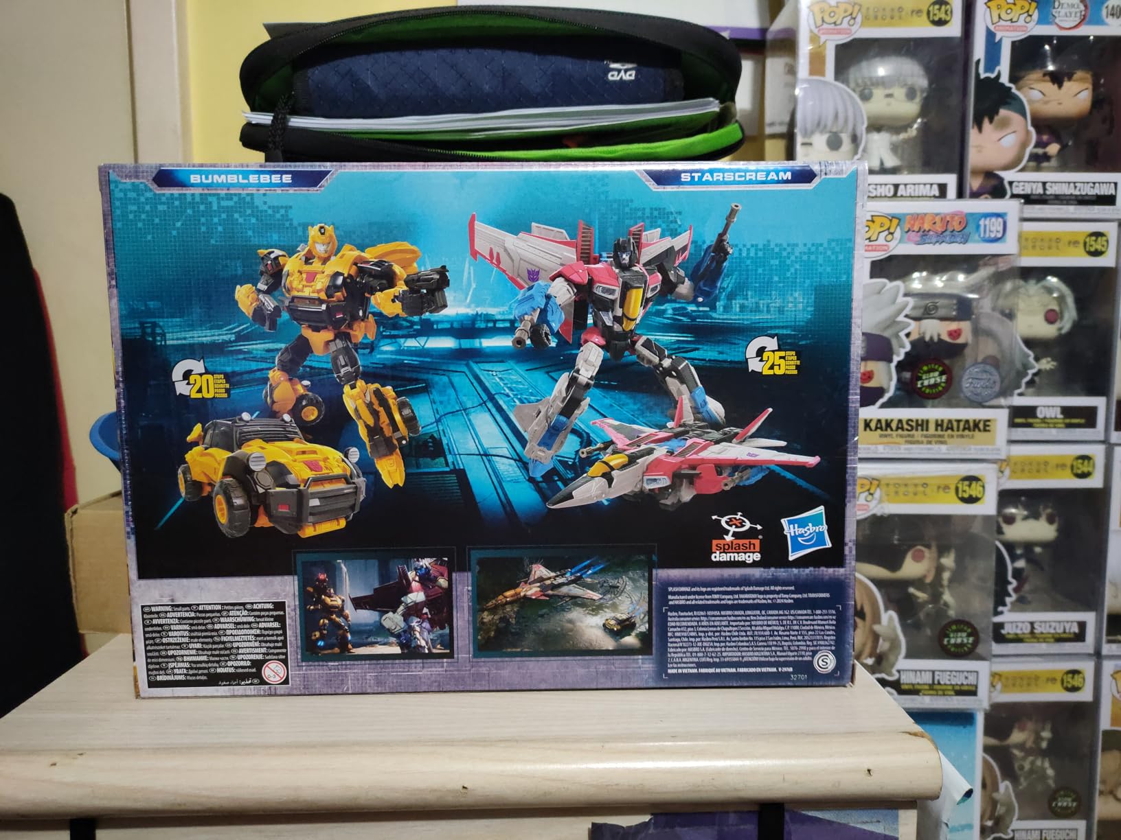 Transformers Generations Rise Starscream Bumblebee 2 Pack