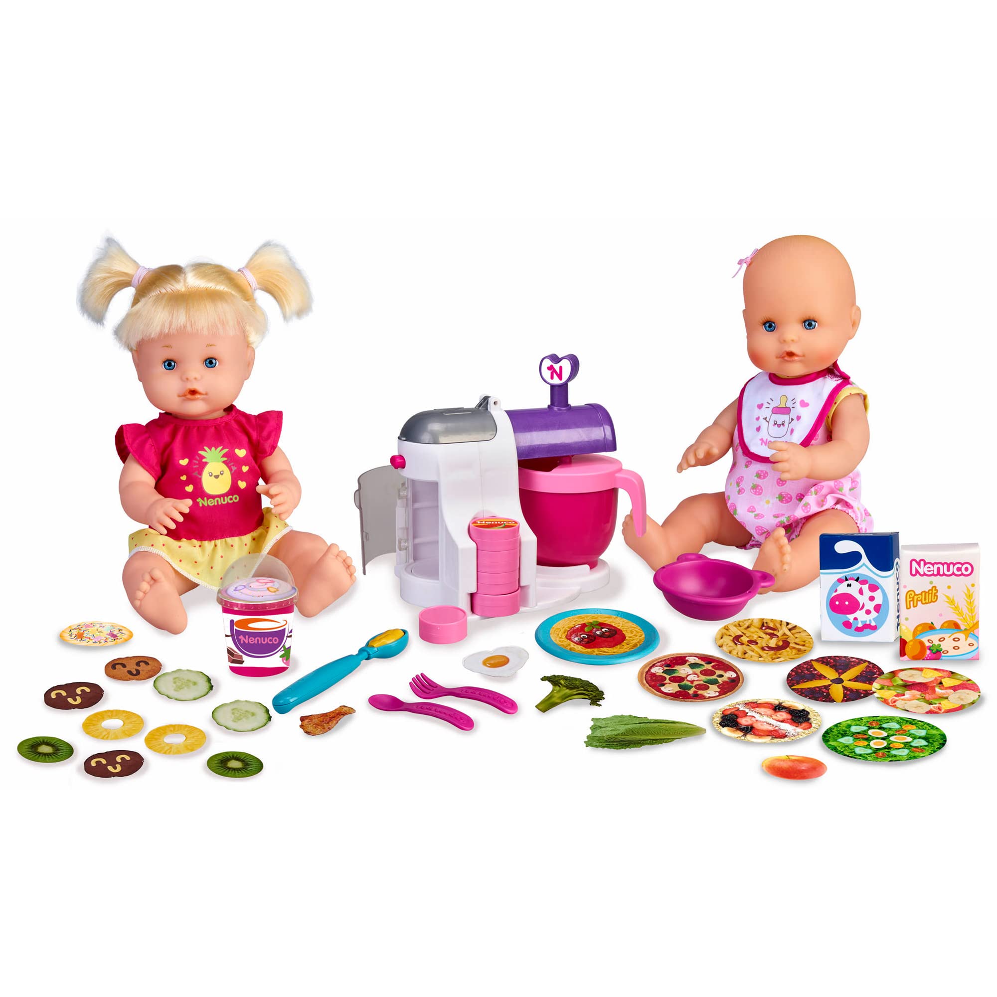 Nenuco Sorelle in Cucina 2 bambole 35 cm accessori