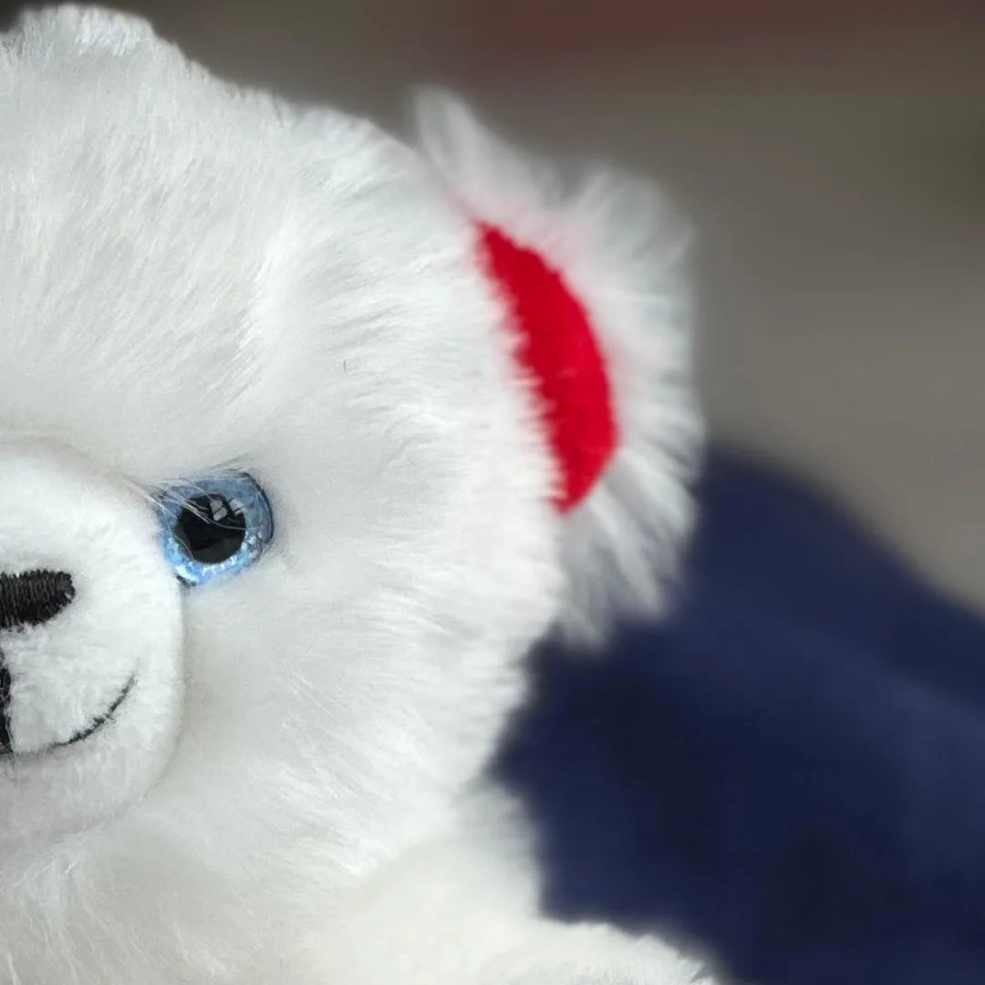 La Pelucherie Bears Orso Émile Cocorico peluche 18 cm