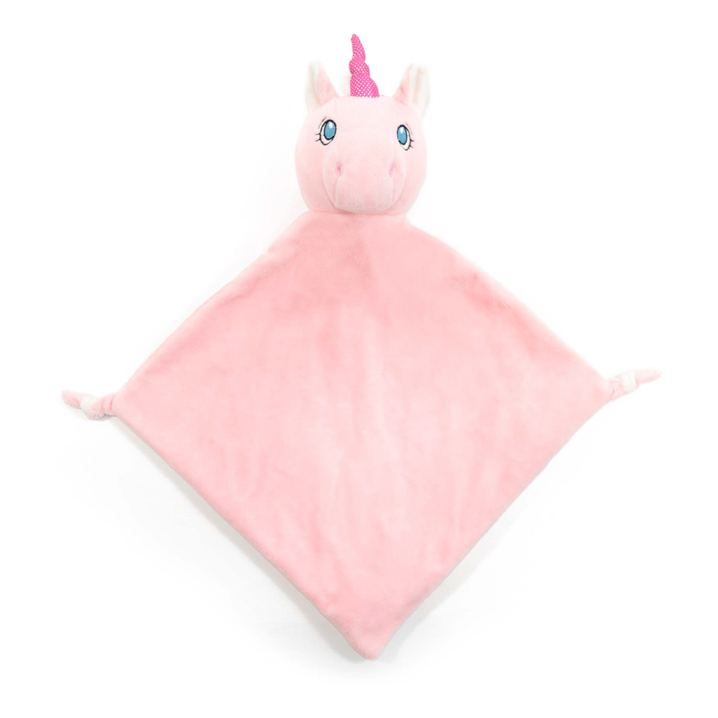 Cubbies Blankies Pink Unicorn copertina peluche rosa