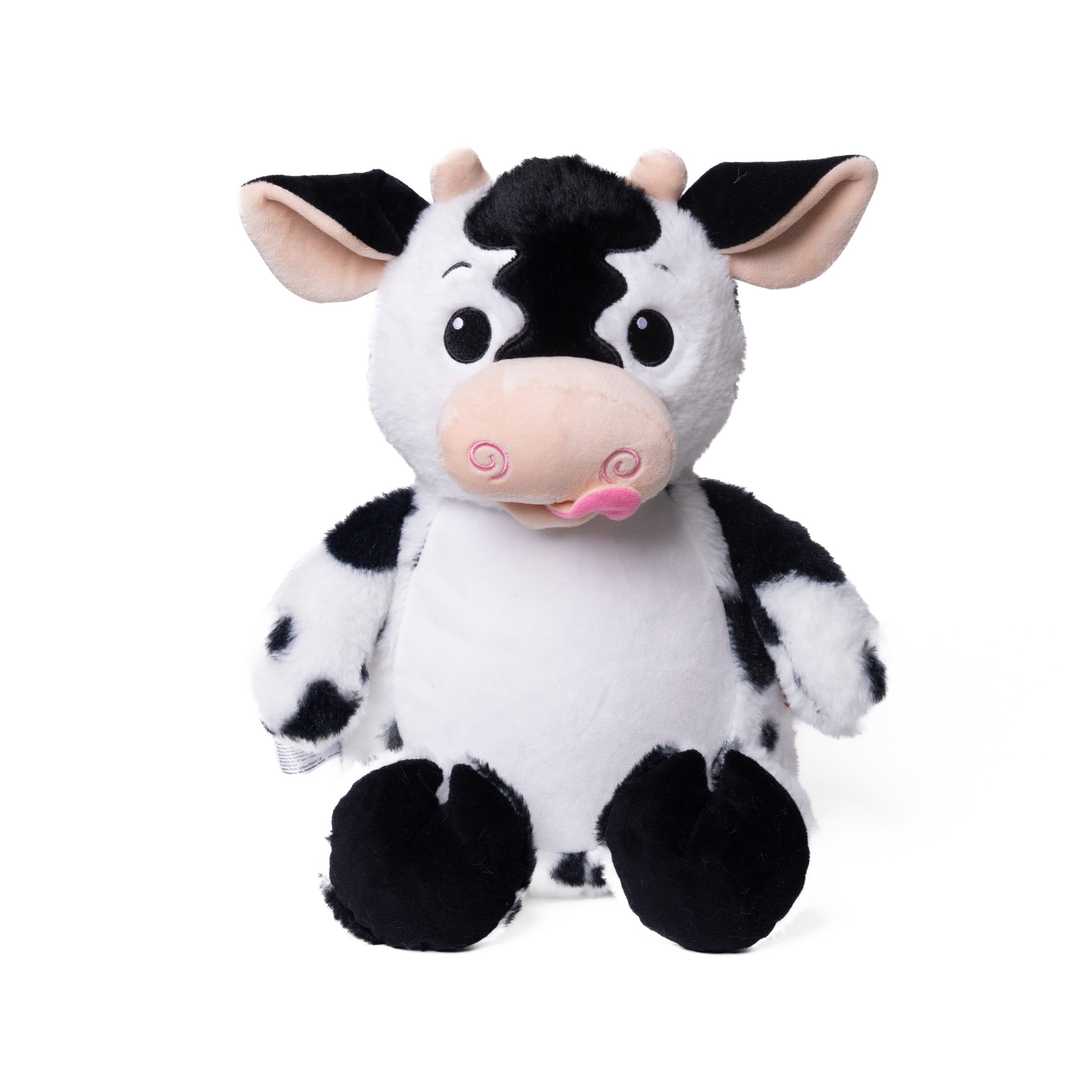 Cubbies Teddies Dairy Cow peluche mucca con zip
