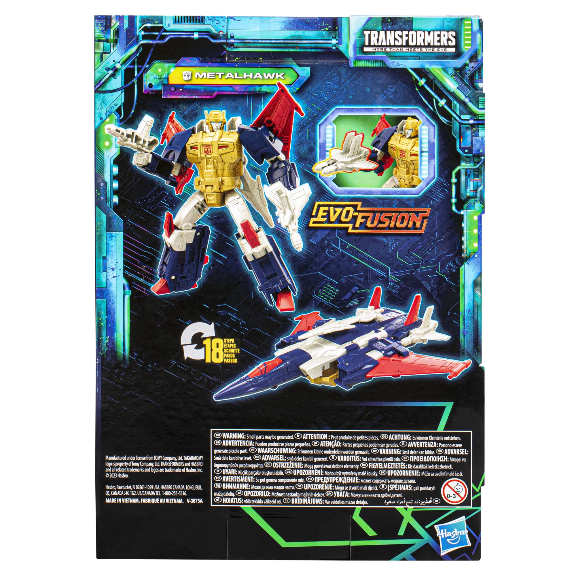 Transformers Legacy Metalhawk action figure Voyager 17,5 cm