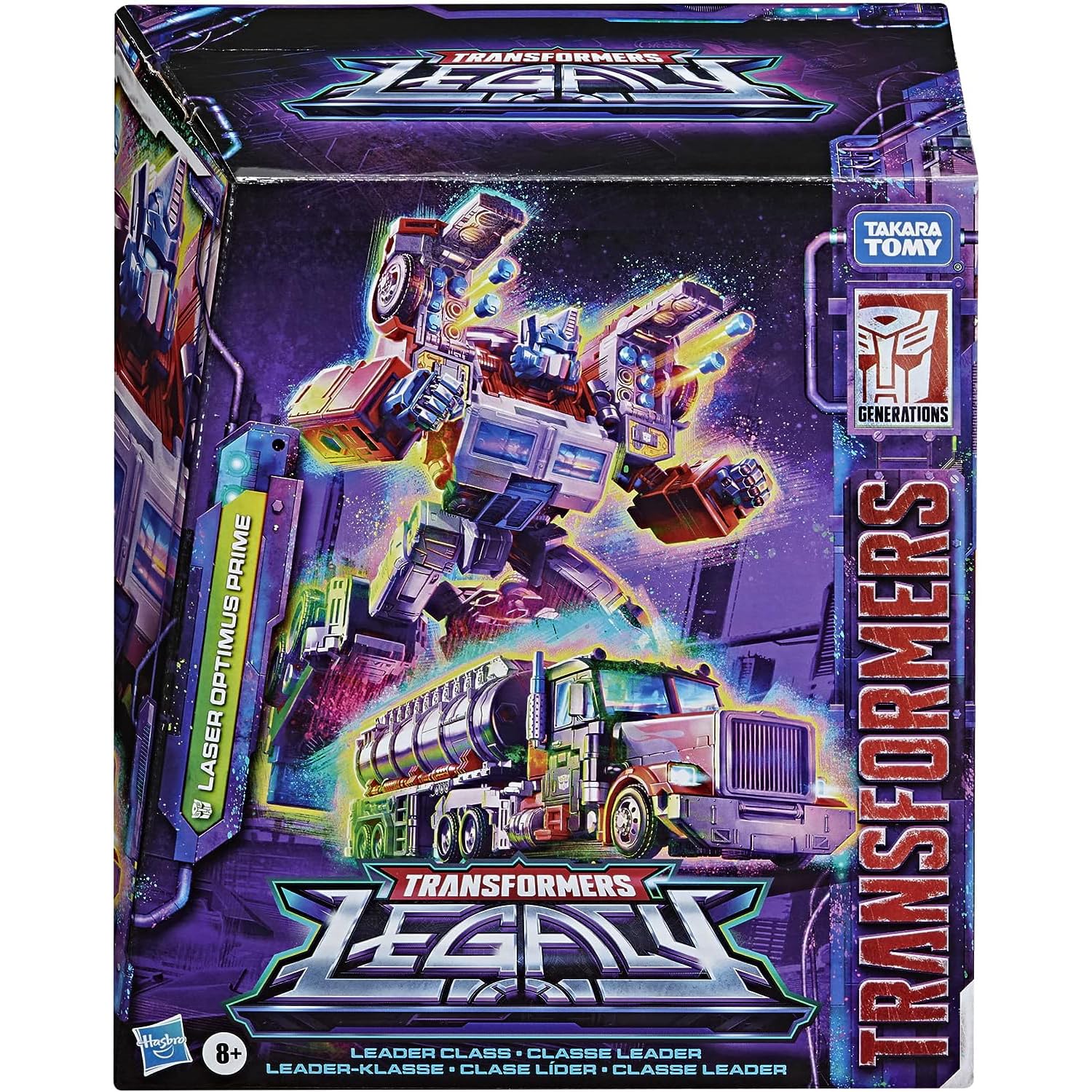 Transformers Legacy G2 Laser Optimus Prime Leader camion