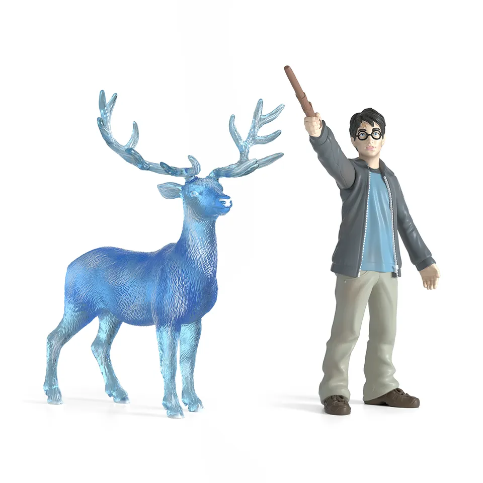 Schleich Harry Potter e Patronus action figure cervo