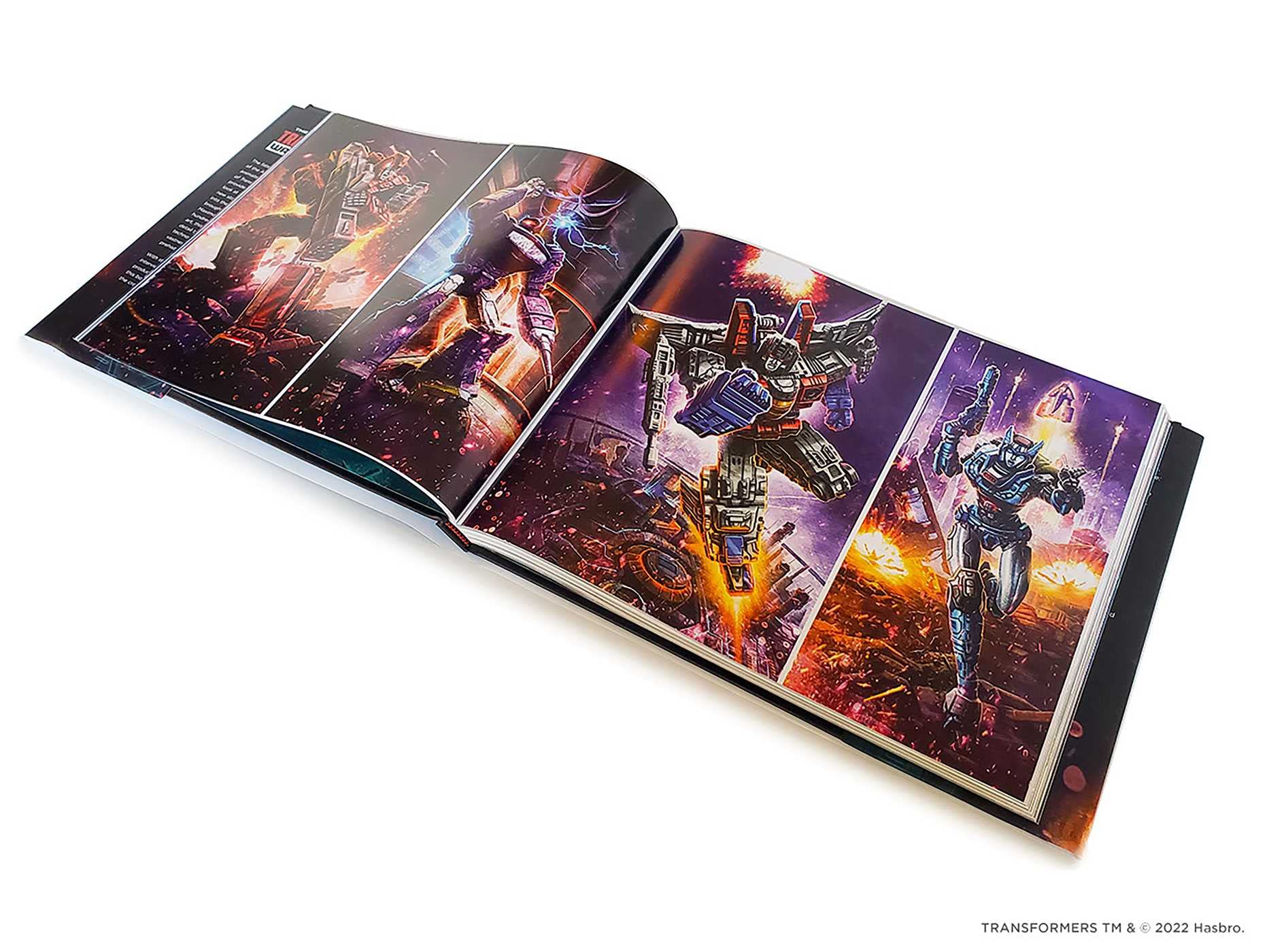 Transformers War for Cybertron Trilogy Libro Artbook Making Of
