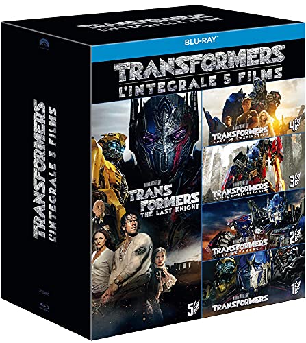 Transformers Integrale 5 Films Blu-Ray cofanetto 5 film