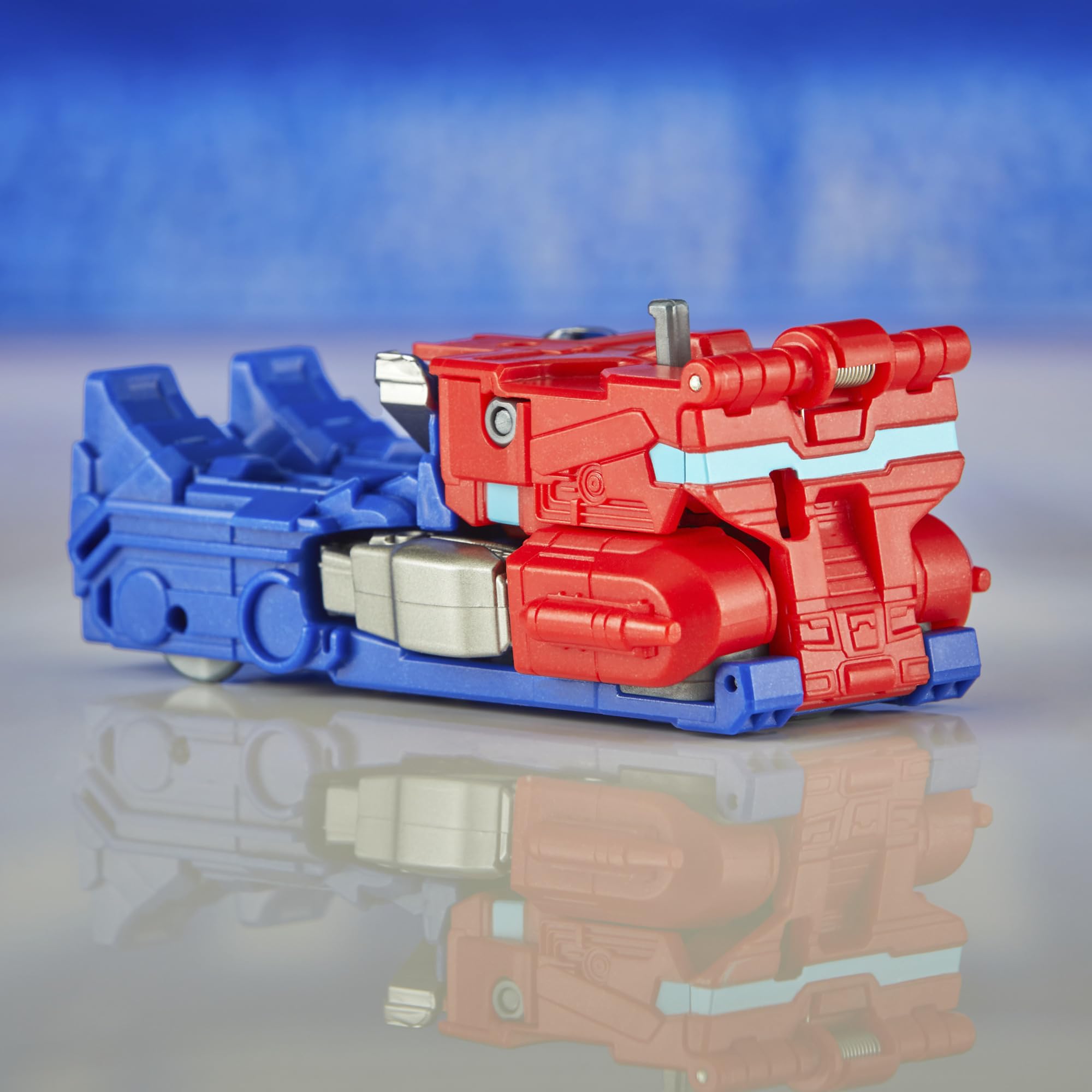 Transformers One Cog Changer Optimus Prime action figure camion 10 cm