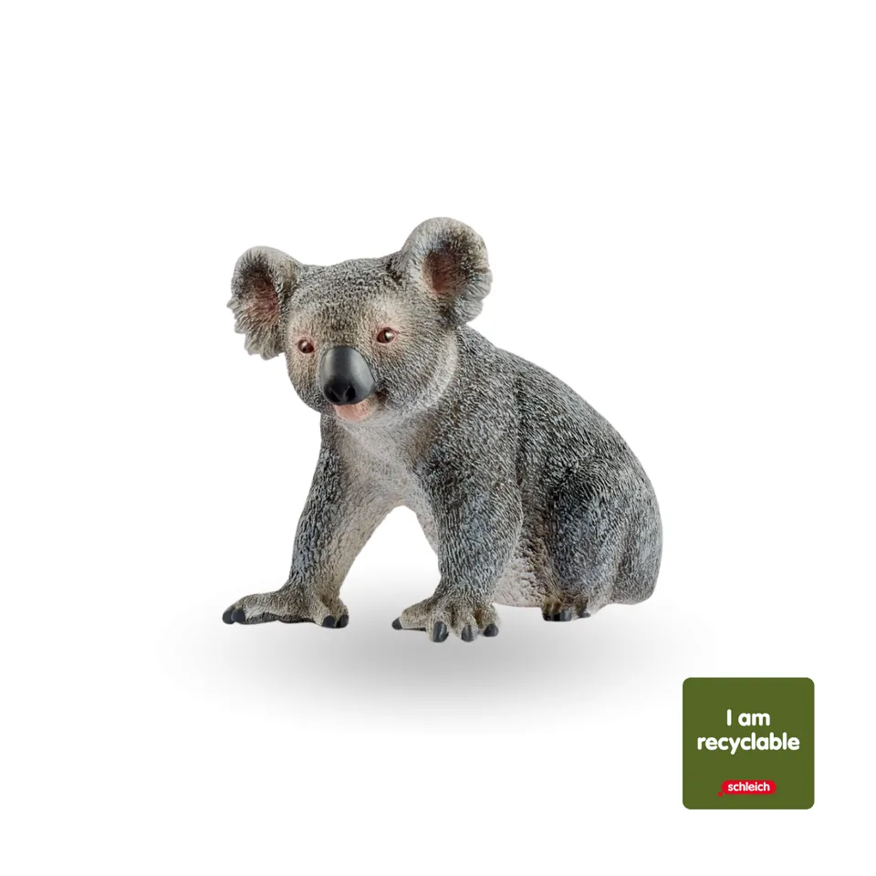 Schleich Wild Life Koala figure animale grigio 14950