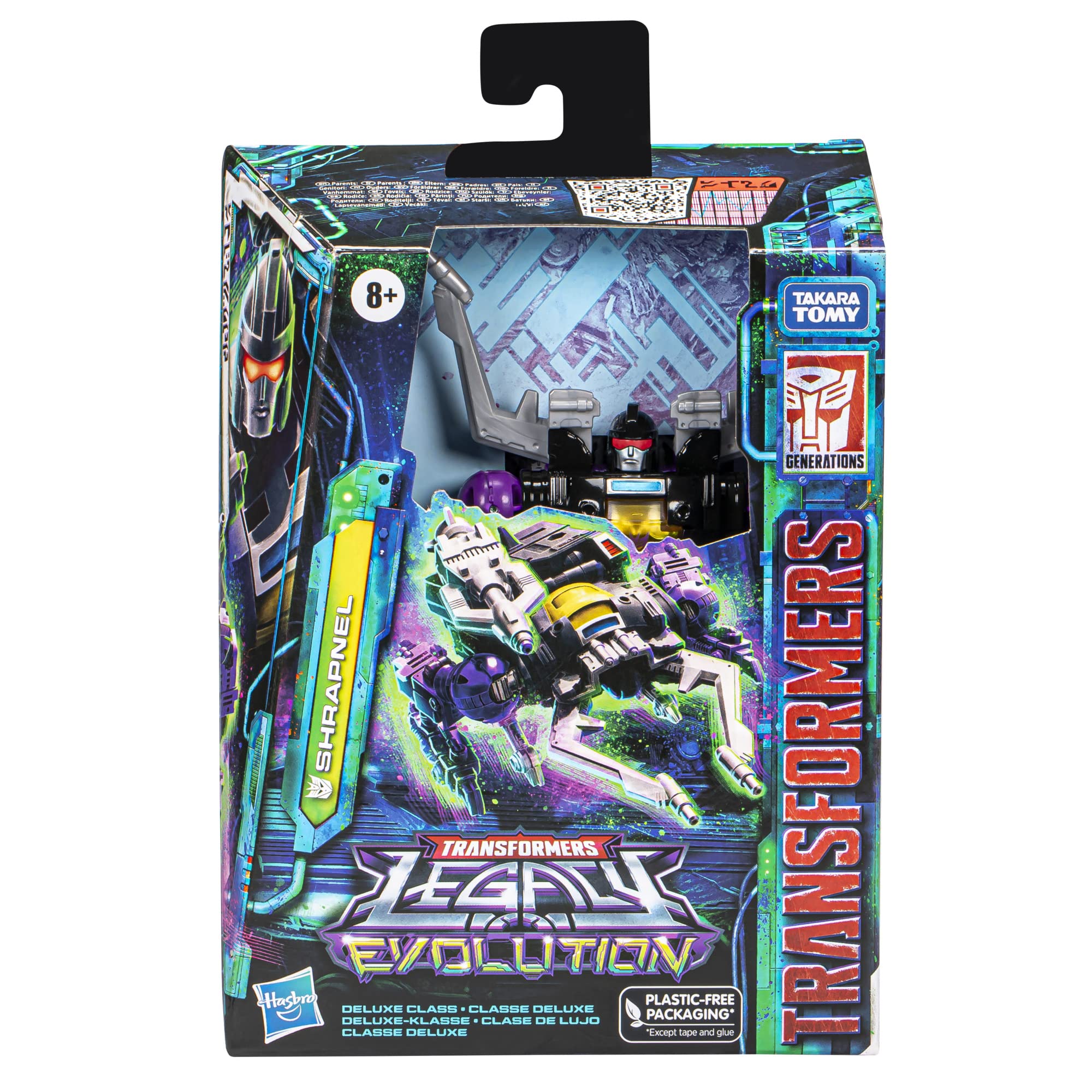 Transformers Legacy Shrapnel action figure Deluxe 14 cm coleottero