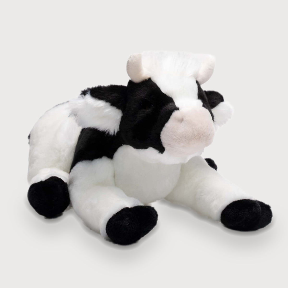 La Pelucherie Countryside Colette peluche mucca 55 cm bianco
