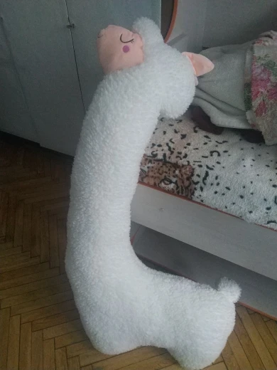 ToyalFriends More Animals alpaca peluche 100cm bianco morbido
