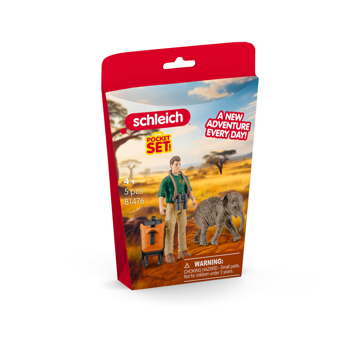 Schleich Pocket Set 81476 Ricercatori escursione mini figure