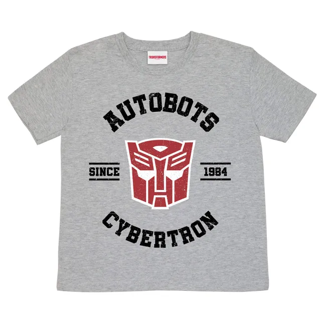 Transformers Autobots Cybertron maglietta grigia 164 bambina