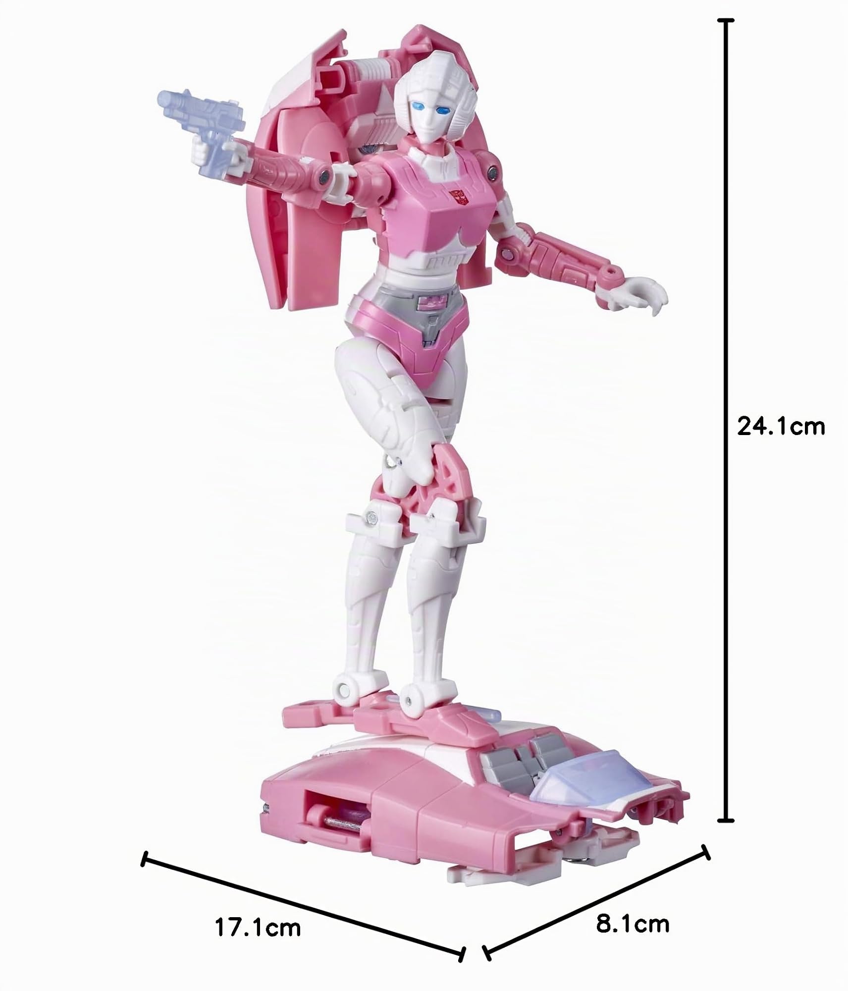 Transformers Kingdom WFC-K17 Arcee action figure 14 cm auto