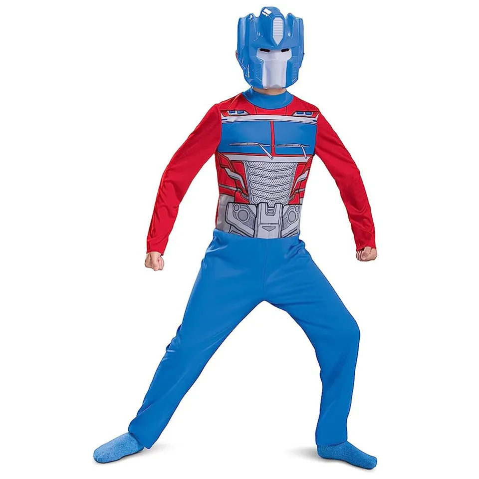 Transformers Optimus Prime costume bambino M tuta e maschera