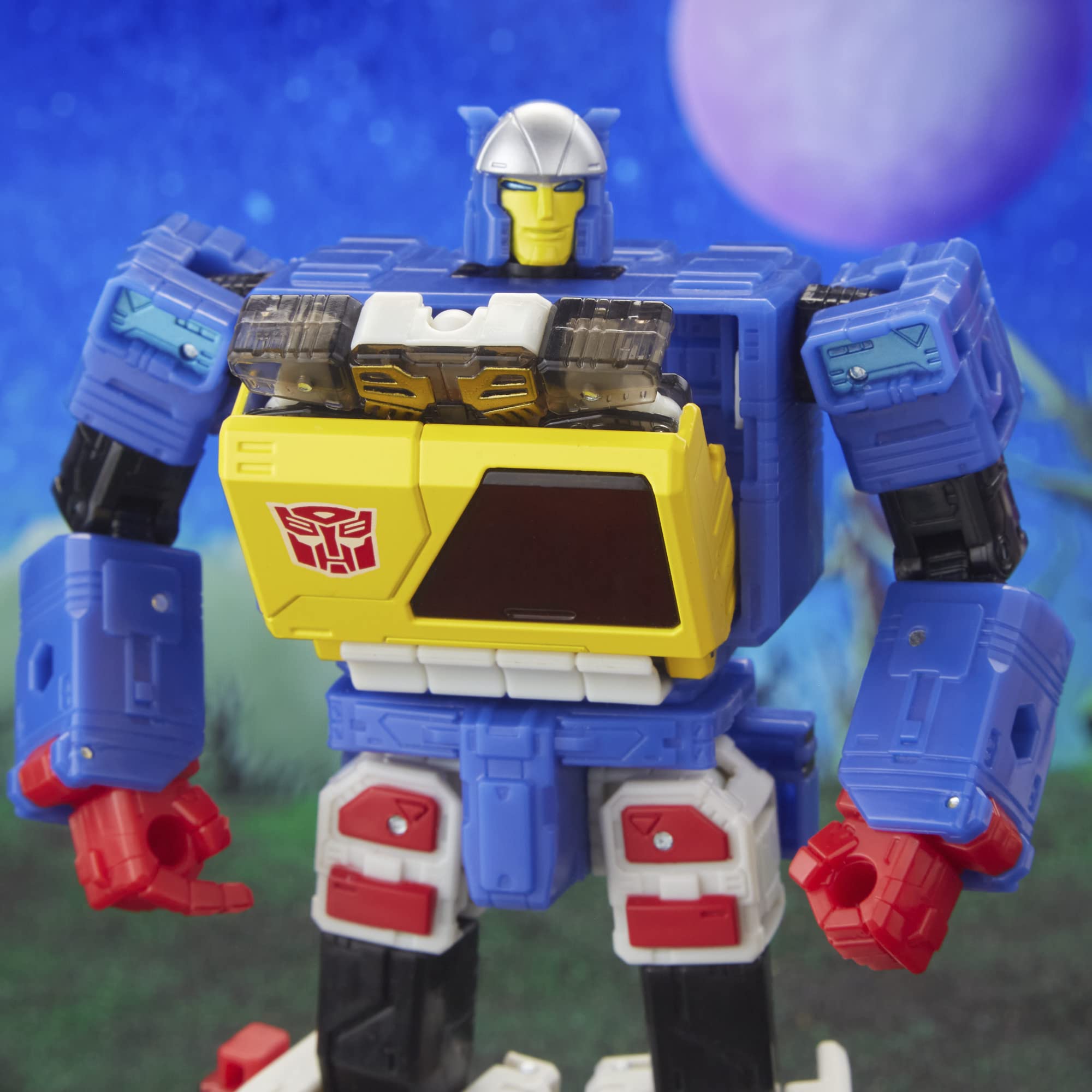 Transformers Legacy Twincast e Rewind action figure Voyager 17,5 cm